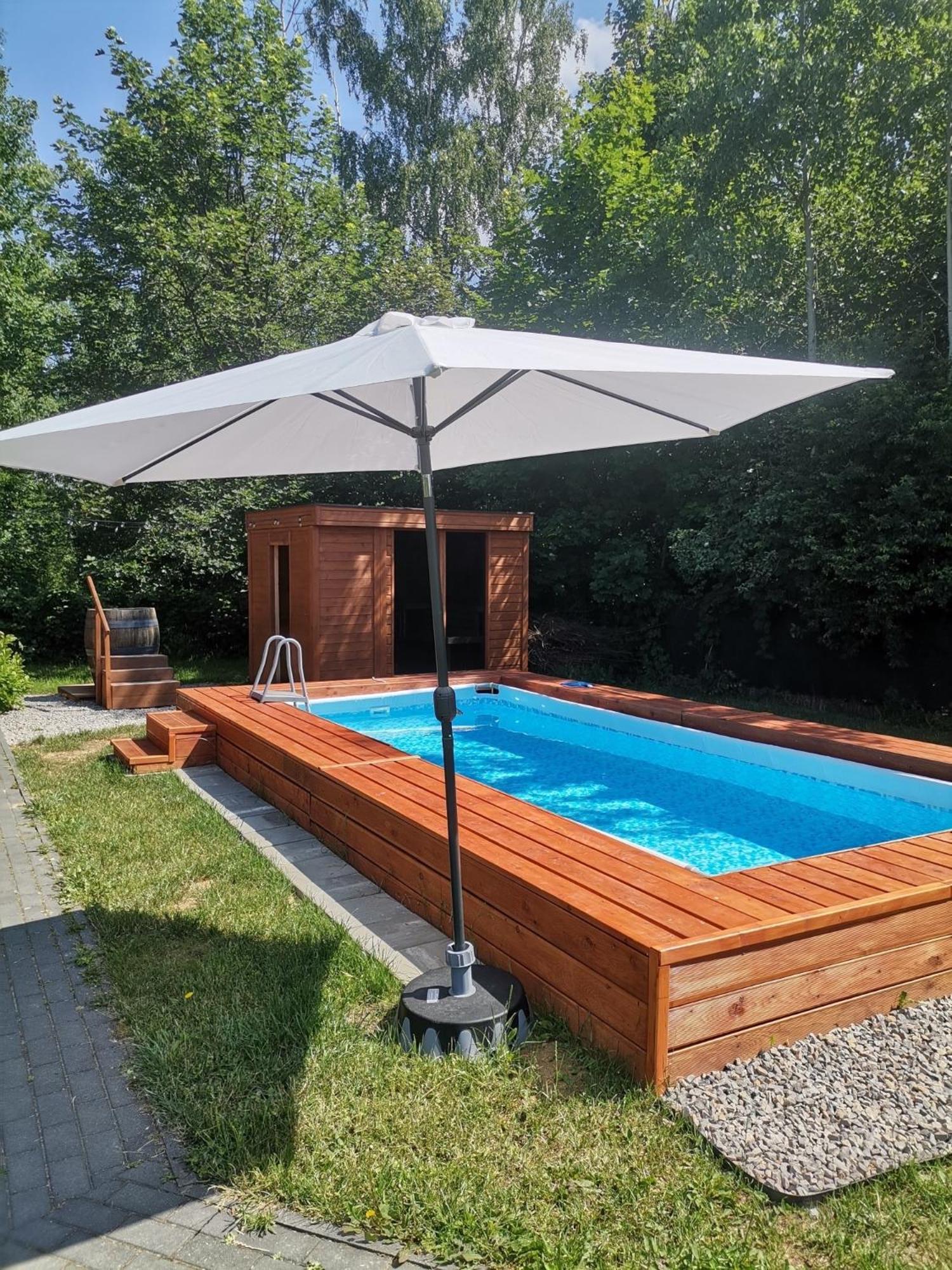 Dziki Zakatek Piskornia Dom Z Sauna 외부 사진